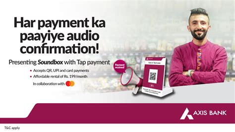 nfc debit card axis bank|Axis Bank mastercard soundbox.